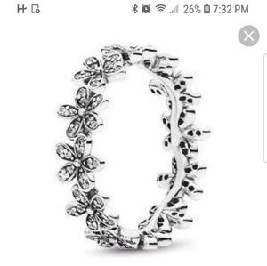 PANDORA Daisy Flower Ring 7